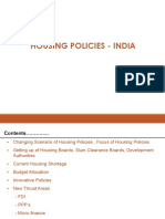 Housing Policies - India