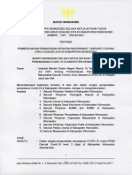 Instruksi Bupati Wonosobo Nomor 1027 Tahun 2021 Tentang PPKM Darurat Covid-19 Di Kabupaten Wonosobo