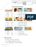 Look and Write The Correct Form of The Verb.: Lesson 11