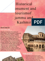 Historical Monument and Tourismof Jammu and Kashmir