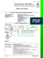 I-Chem Solution SDN BHD: Bmsolution Safety Data Sheet