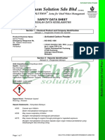 Activated Carbon Powder SDS (GHS) EngMalay - I-Chem