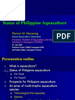 Status of Philippine Aquaculture