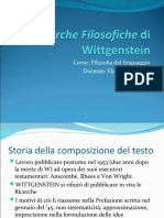 9. Wittgenstein Le Ricerche Filosofichee La Radicalizzazione Della Tesi Anti-mentalistica