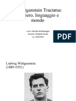 6. Wittgenstein Tractatus. Pensiero, linguaggio e mondo