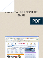 Crearea Unui Cont de Email