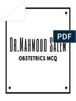 DR - Mahmoud Salem OBS MCQ