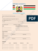 Land Sale Agreement Form