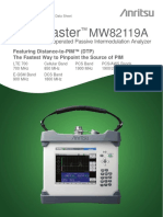 Anritsu Brochure PIM Master MW82119A