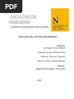 Informe quimica organica - Polisacáridos (1) (1)