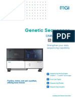 DNBSEQ G400 Series Genetic Sequencer Brochure