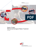 2007 02 12 GTZ - Sector Project Mechanical Biological Waste Treatment
