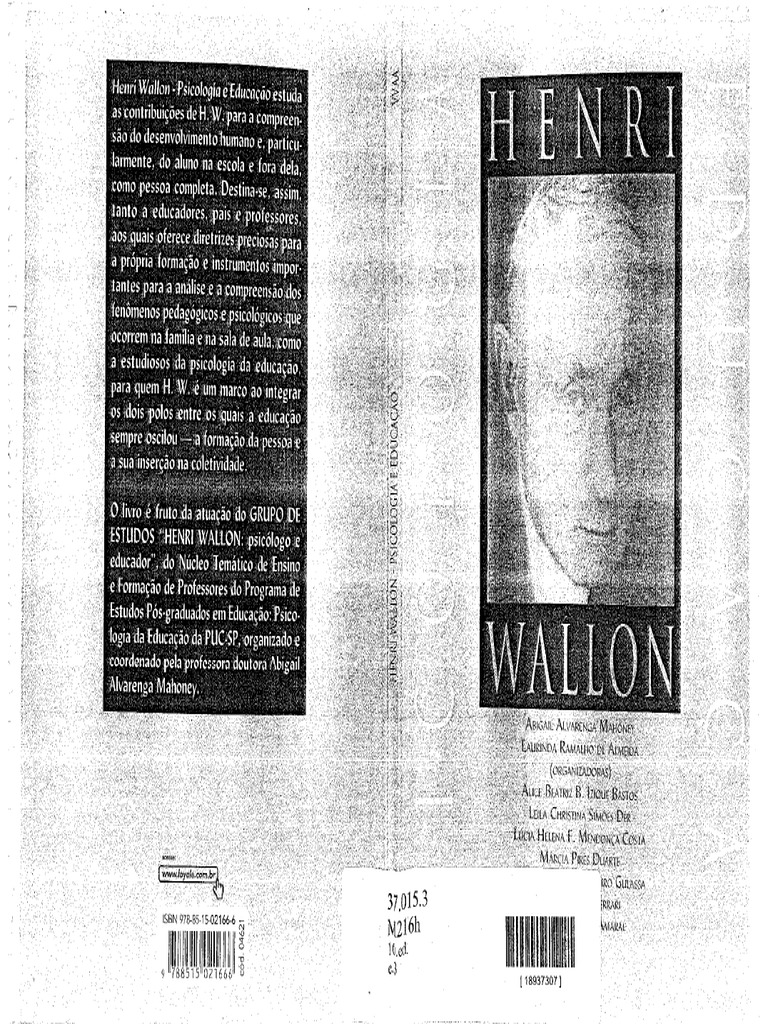 Henri Wallon Psicologia e Educação PDF