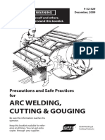 Precautions and Safe Practices for Arc Welding Cutting and Gouging