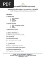 Portafolio Docente 2025: Guía Actualizada | PDF | Plan de estudios ...