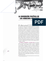 La Dimensión Política de Los Derechos Humanos - Sergio Ortíz Leroux