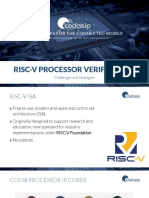 Risc-V Processor Verification: Processors For The Connected World