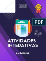 atividades interativas