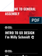 Intro To UX Amelia Schmidt 18 Oct 2017