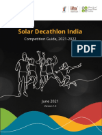 Solar Decathlon India: Competition Guide, 2021-2022