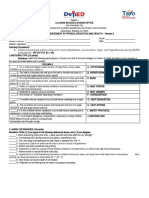 Region I Summative Assessment in Physical Education and Health I