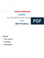 Psikologi Dasar 01