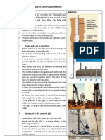 Types Description Graphics: Types of Pile Foundations Based On Construction Method