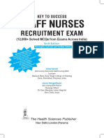 Staff Nurses: Recruitment Exam