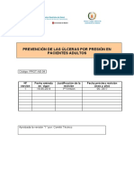 Prevención de Las Úlceras Por Presión en Pacientes Adultos: Código: PROT-AE-04