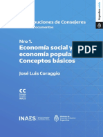 Economia Social y Economia Popular - Conceptos Basicos