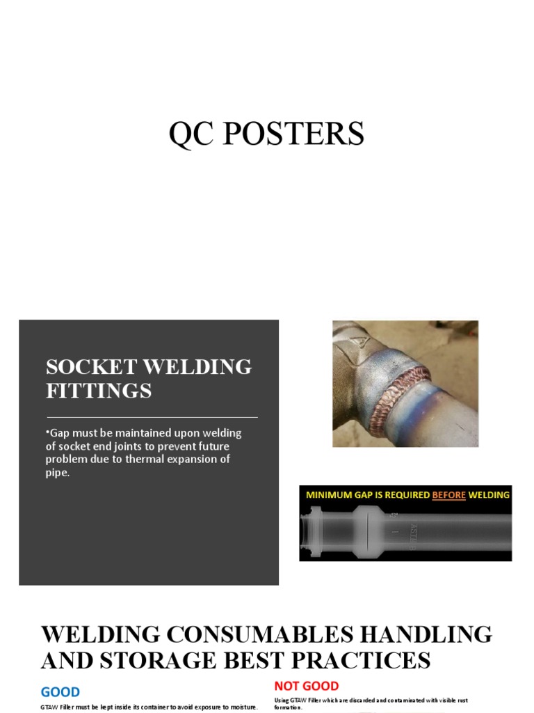 QC Posters | PDF | Welding | Construction