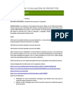 Control Semana 5 Formulación y Evaluación de Proyectos