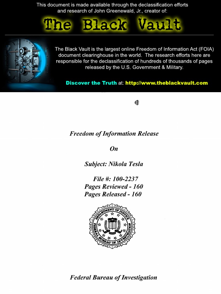 NikolaTesla Sept2016Release | PDF