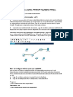 Actvidad Sesión 3 Packet Tracer Clara Patricia Villabona