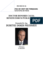 Brosura Dumitru-Prunariu