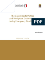 3. the Guidelines for Office and Workplace Environment and Workplace Environment