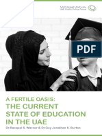 The Current State of Education in The Uae: A Fertile Oasis