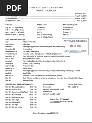 Cal2122 042021 | PDF | Academic Term | Festival