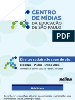 Direitos sociais não caem do céu