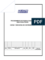 PTS 004 Carga y Descarga de Contenedores Rev 0 OBSOLETO