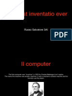 The Best Inventatio Ever: Russo Salvatore 3AI