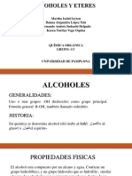 Alcoholes Exposicion Organica