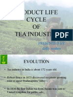 Product Life Cycle OF Tea Industry: Presented By: Dolly Mishra