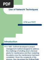 Use of Network Techniques