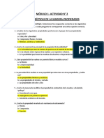 Cuestionario 3 - Caractersticas de La Madera - Propiedades