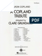 A Copland Tribute (Arr. Clare Grundman)