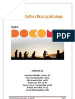 Pricing Strategy of Tata Docomo