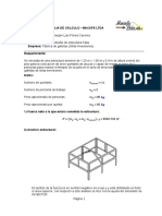 Cálculo Estructura