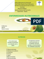 Enfermedades Nutricionales