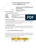 Informe Residente de Fizcalizacion Enero 2020